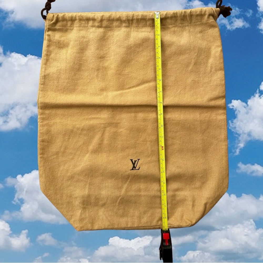 Louis Vuitton Large Authentic Drawstring Dust Bag… - image 3